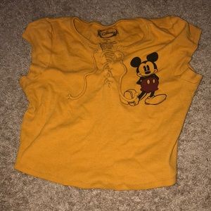 Mickey crop top